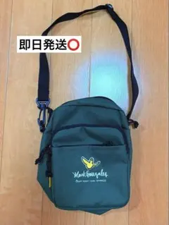 美品 Mark Gonzales グリーンショルダーバッグ