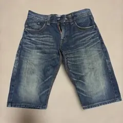 ダークブルー ショートパンツ