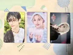 stray kids felix スキズ　フィリックス　トレカ・シール三枚セット