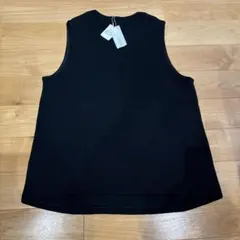 新品タグつき　ナチュラルランドリー　ネイビー　ベスト