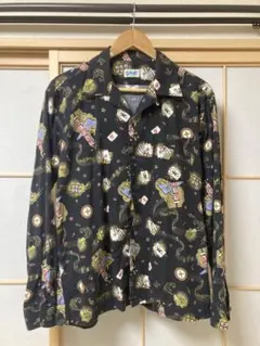 Schott カジノモチーフ ブラックシャツ Mサイズ