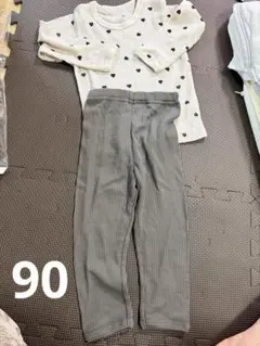 ベビーパジャマ 西松屋 90 春 秋 年中素材 通年素材