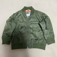グローバルワークコラボミリタリージャケット カーキ　IN THE HOUSE S