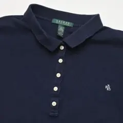 LAUREN RALPH LAUREN ラルフローレン ポロシャツ XL 紺