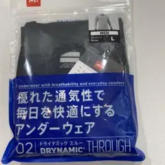 ミレードライナミックスルーVロングスリーブ Lサイズ ブラック