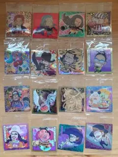 ワンピース 大海賊シール ウエハース log14 シャンクス 黒ひげ バギー等