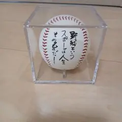 【レア】長嶋茂雄 識語署名入 直筆サインボール 未使用 ボール 手書き レア物 早い者勝ち 長嶋茂雄 直筆サインボールと直筆サイン入り