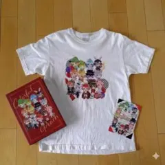 カラフルピーチ「落ちた先はワンダーランド！？」箱付きTシャツ（S）＆ハガキのサムネイル