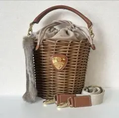 未使用☆ATAO ブリーゼ かごバッグ アタオ 籐製バスケット カゴバッグ ◾️新品◾️ATAO ブリーゼ かごバッグ アタオ 籐製バスケット