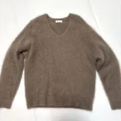 BEAUTY & YOUTH ブラウン Vネック セーター ニット