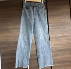 terawear omi コラボ しまむら ジーパン　デニム