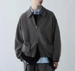 HARE ダブルウィーブコクーンブルゾン　グレー