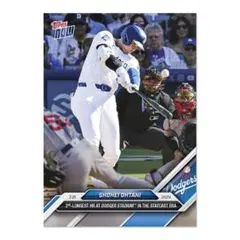 大谷翔平　MLB Topps now 30号特大ホームラン