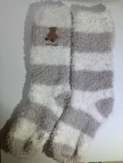 gelato pique ベアさがらメランジ２ボーダーソックス