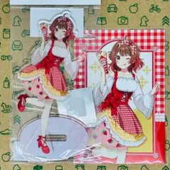 花海佑芽 アクリルスタンド+ポストカードセット 学マスxマリオンクレープコラボ