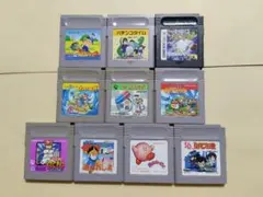 ゲームボーイソフト 9本セット まとめ売り - メルカリ