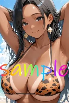 a505　AI美女　イラスト　ポスター　アニメ　ランジェリー　グラビア　水着