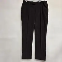 ダークブラウン ストレートレッグ カジュアルパンツ　ゴム楽チン‼️早い者勝ち‼️