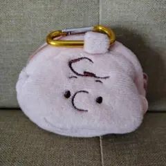 スヌーピー カラビナ付き ミニポーチ チャーリーブラウン