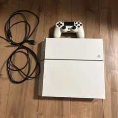ホワイト PS4 本体 コントローラー付き