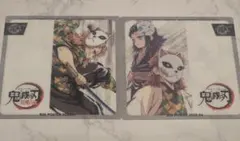 鬼滅 ダイニング HIROMA ヒロマ 3周年 レプリカミニクリアカード 錆兎