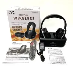 JVC ワイヤレスヘッドホンシステム　 HA-WD100B【極美品】 HA-WD100B|ワイヤレスヘッドホンシステム|イヤホン・ヘッドホン製品