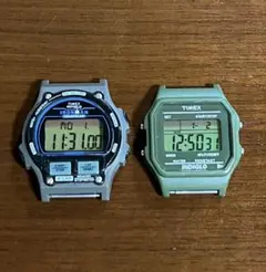 ２点セットジャンク未使用品TIMEX IRONMAN ジャンク扱いから救う道を模索した結果のサラリーマン風コスプレ