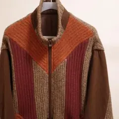 美品】 AKRIS アクリス 最高級カシミヤ ニットポンチョ マルチカラー