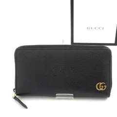 ✨新品未使用✨　GUCCI 長財布　GGライン　GG柄　マーモント　ラウンド