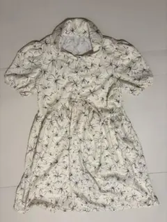 花柄 半袖ワンピース Mサイズ