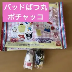 サンリオキャラクターズ　マスコット&グミ　バットばつ丸　ポチャッコ
