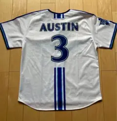 横浜DeNAベイスターズ AUSTIN ユニフォーム 背番号3 Mサイズ undo-rowa_cs03707
