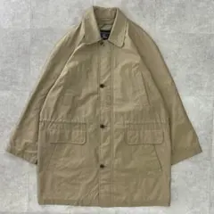 90s Burberry バーバリー　バルマカーンコート　ベージュ　ビンテージ