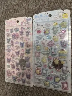 うるちゅるポップシール　マイメロ　クロミ　サンリオキャラクターズ