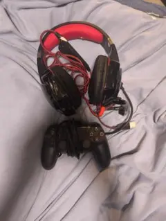 （ジャンク品）コントローラーとおまけヘッドセットのセット