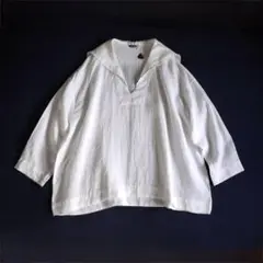 maillot マイヨ French Linen セーラーシャツ