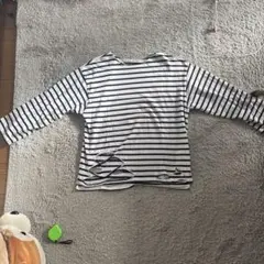 Y2k UNITED ARROWS リメイク ボーダーロンT