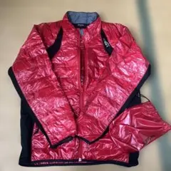 NEXGEN 薄手ダウンジャケット　Mサイズ　収納ポーチ付き