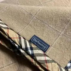 Burberrys ウールチェックブランケット