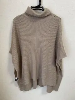 SHEIN トップス ベスト ポンチョ サイズS ベージュ