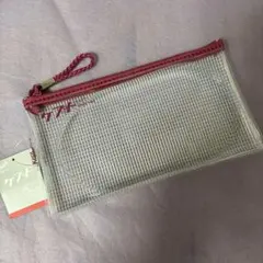 ケプト　kept クリアペンケース　カタカナ　ボルドーのサムネイル