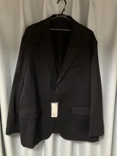 新品 UNIQLO 感動ジャケット3XL ネイビー ウールライク