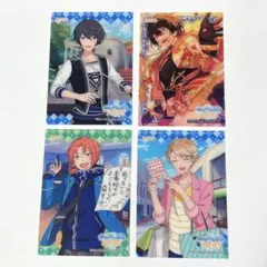 あんスタ クリアカード  Knights  朱桜司　月永レオ　蒴間凛月　鳴上嵐