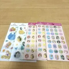 セリア　プリンセス　エポキシシール　ストーンシール　5枚セット