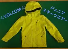 ☆VOLCOM☆ジュニアスキースノーボードウエアー　 ジャケットのみのサムネイル