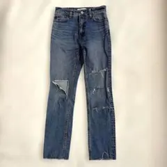 Mila Owen デニムパンツ ダメージ加工　0/S