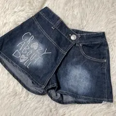 【c4484】✨美品✨LIZ LISA ショートパンツ デニム　リボン　y2k