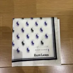Ralph Lauren ポロ馬ロゴ ハンカチ