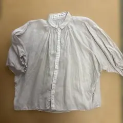Brocante ブロカント リネンコットン ギャザー ボリューム プル 