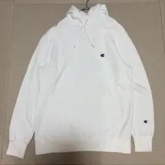 Championチャンピオン 白 パーカー 人気 ゆるだぼ